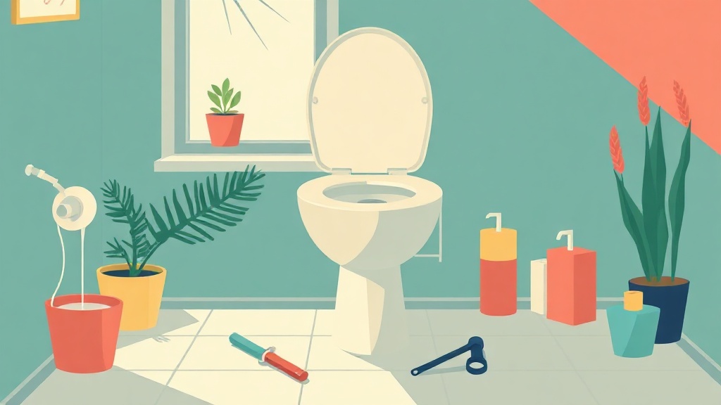 Bouton poussoir de WC bloqué ou enfoncé : réparation