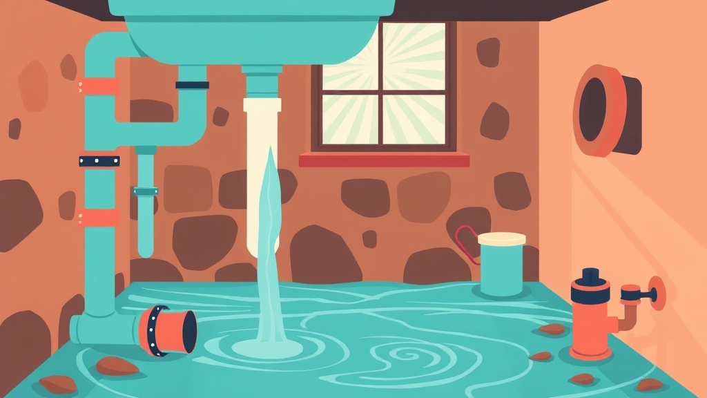 Cave ou sous-sol qui refoule l'égout : solutions durables