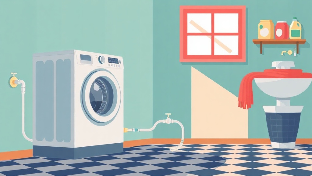 Changer le tuyau d'arrivée d'un lave-linge