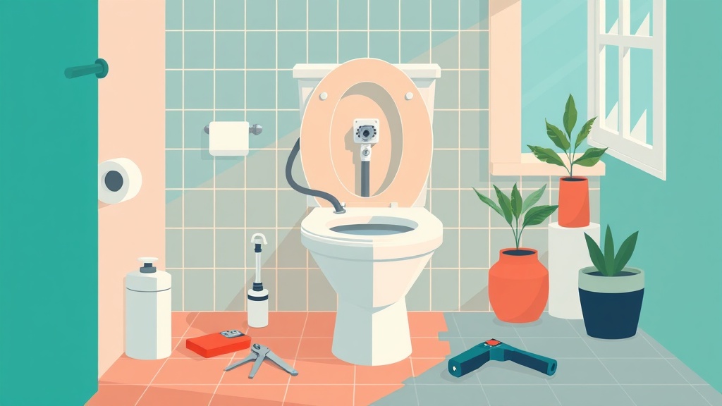 Changer la pipe d'évacuation des WC : droite, coudée, extensible