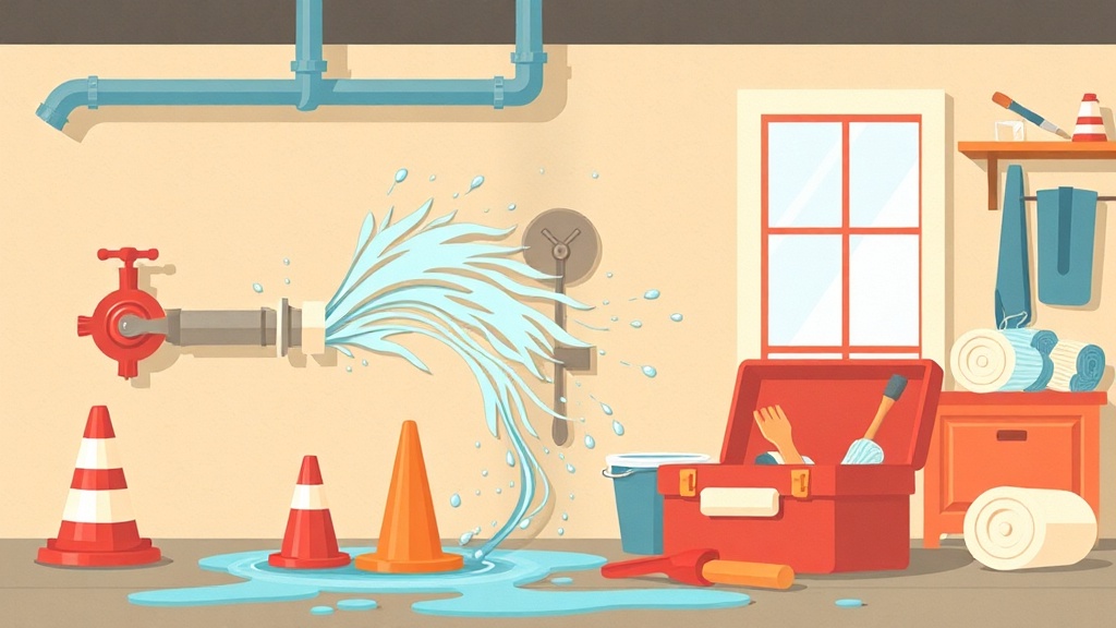Comment couper l'eau en urgence : trouver la vanne