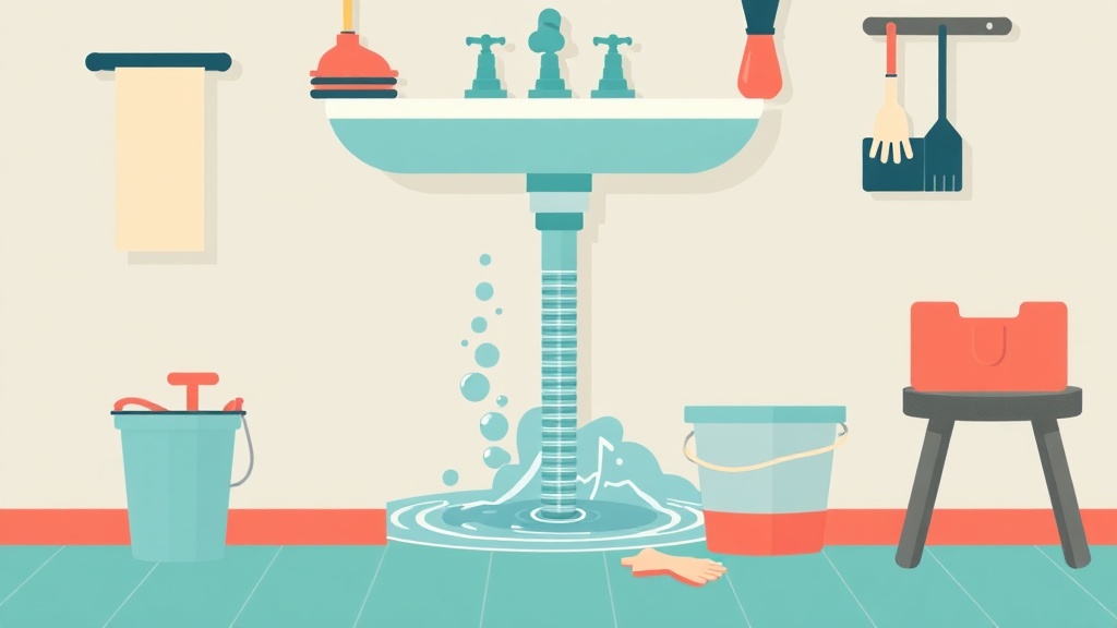 Comment déboucher un lavabo : la méthode douce d'abord