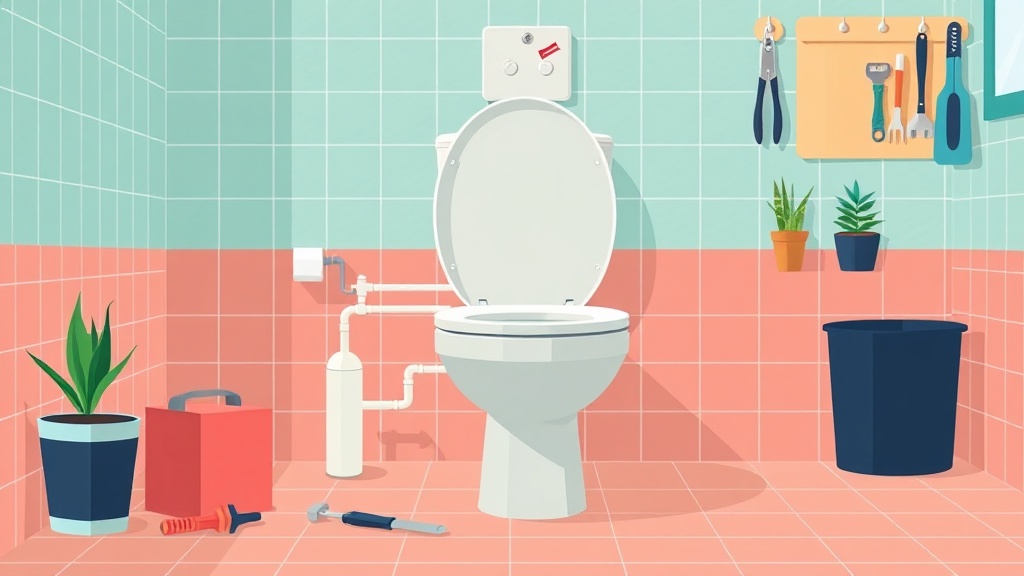 Cuvette de WC fissurée : réparer ou remplacer ?