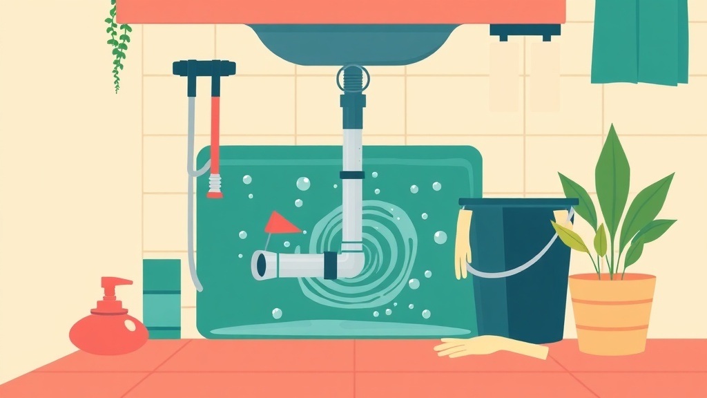 Déboucher un siphon de douche sans le démonter