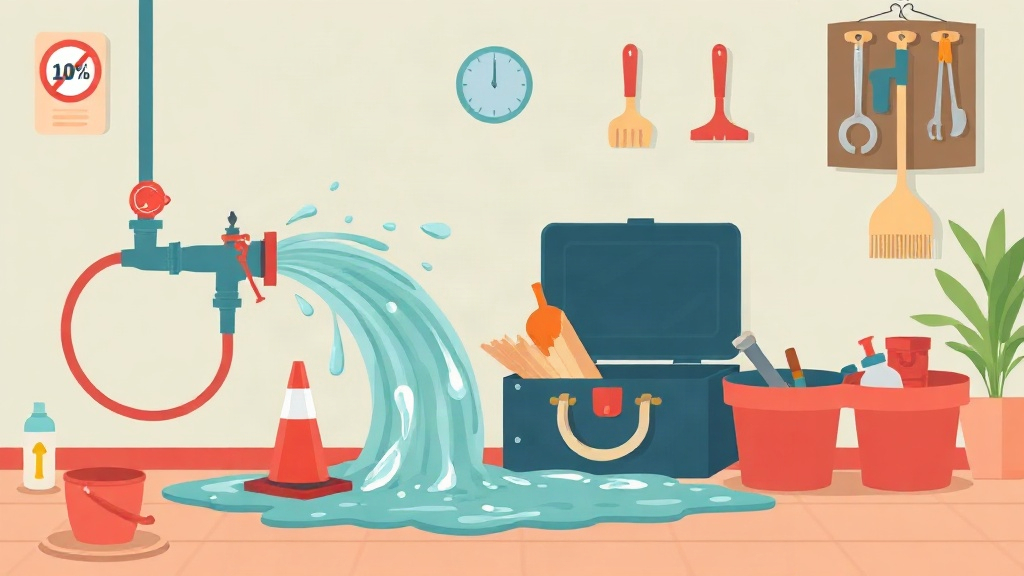 Dégât des eaux : comprendre la franchise et qui la paie