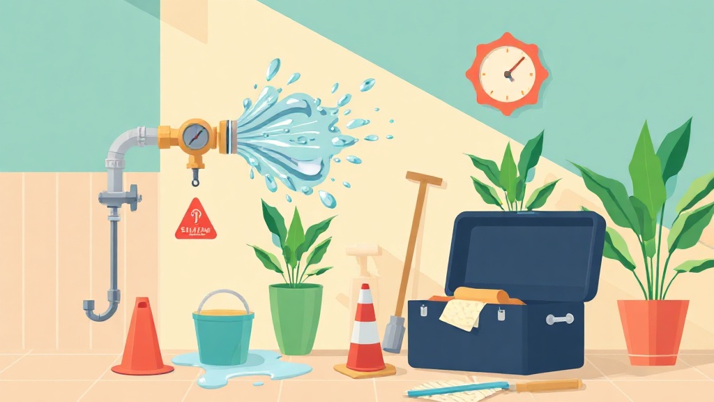Fuite d'eau pendant les vacances : limiter la casse à distance