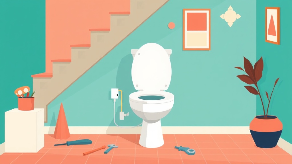 Installer des WC sous un escalier ou dans un placard