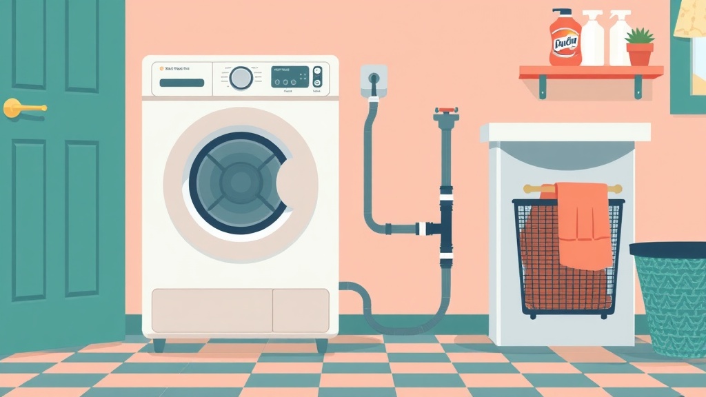 Lave-linge qui fuit par dessous : localiser la fuite