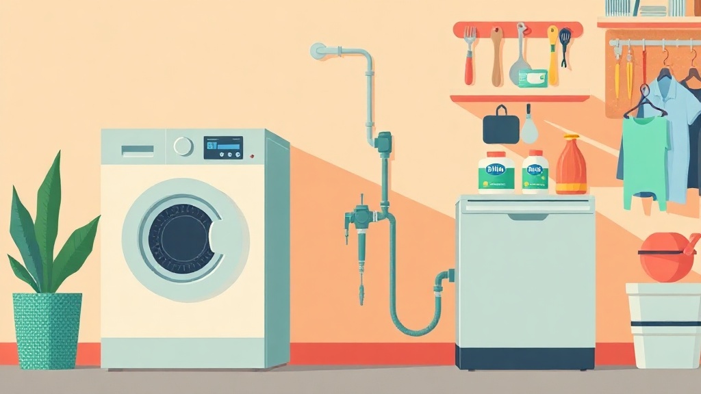 Lave-linge qui se remplit tout seul à l'arrêt