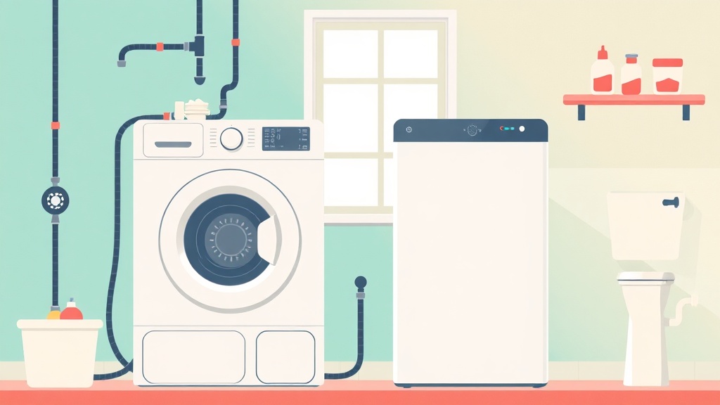 Le lave-linge se vide pendant qu'il se remplit