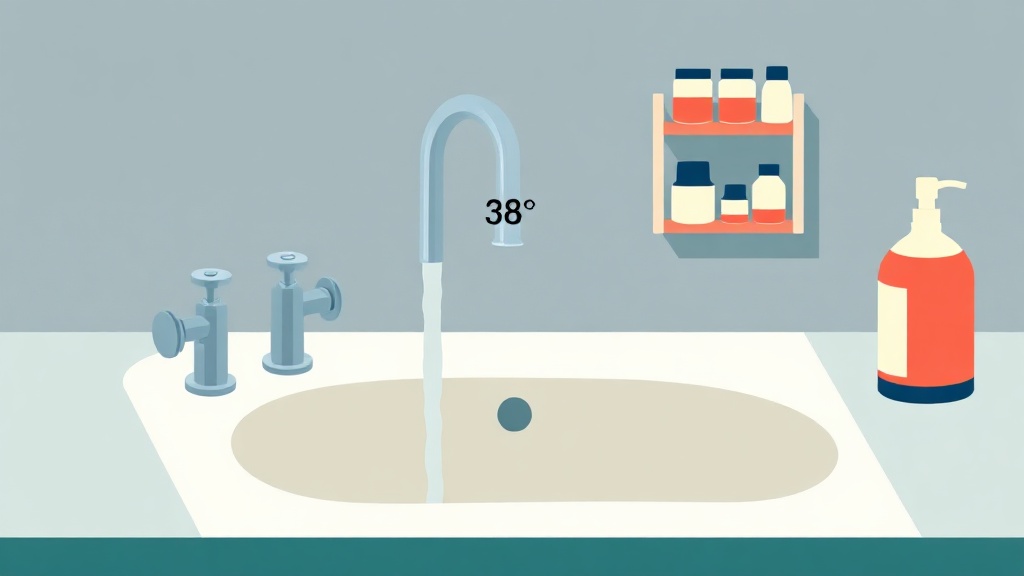 Mitigeur thermostatique bloqué sur 38 °C