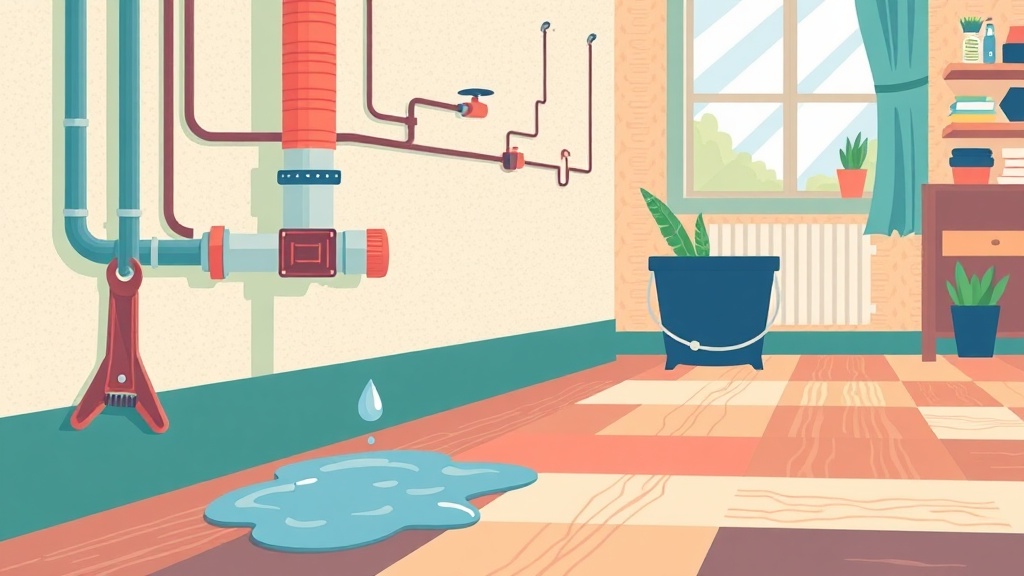 Parquet gondolé : une fuite d'eau en dessous ?
