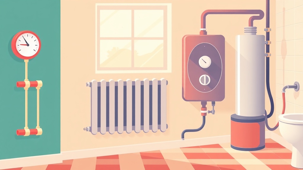Plancher chauffant froid par zones : débitmètres et collecteur