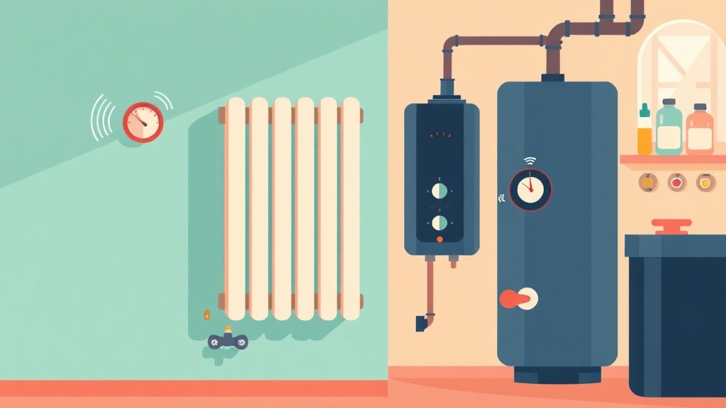 Radiateur qui chauffe robinet fermé : pourquoi ?