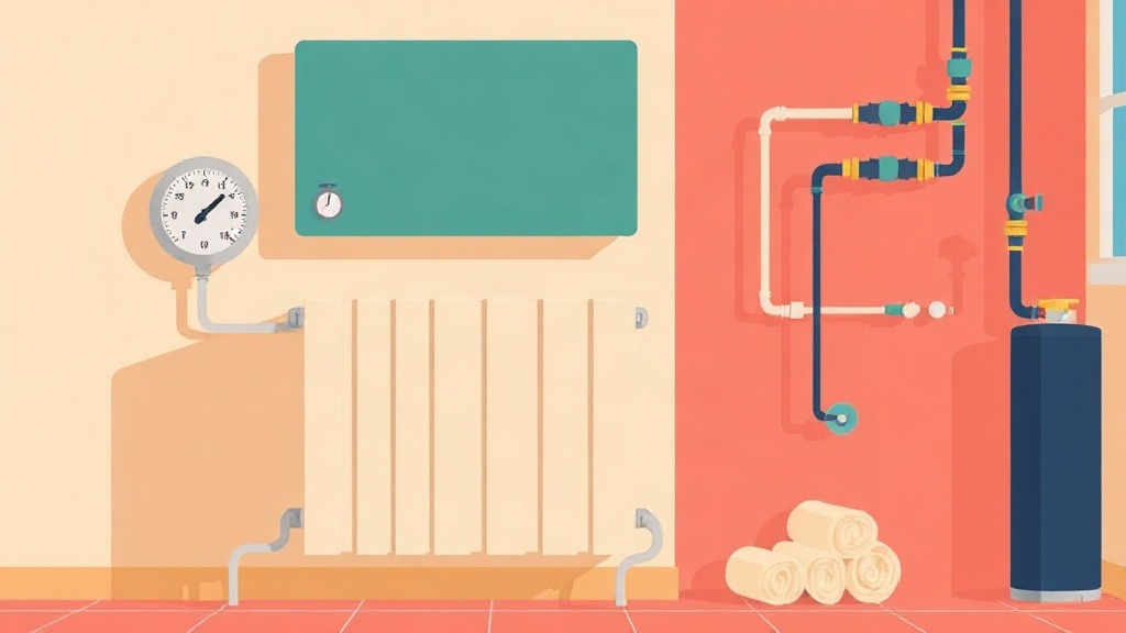 Régler les débitmètres d'un plancher chauffant
