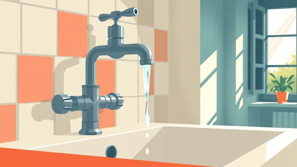 Robinet de baignoire qui goutte