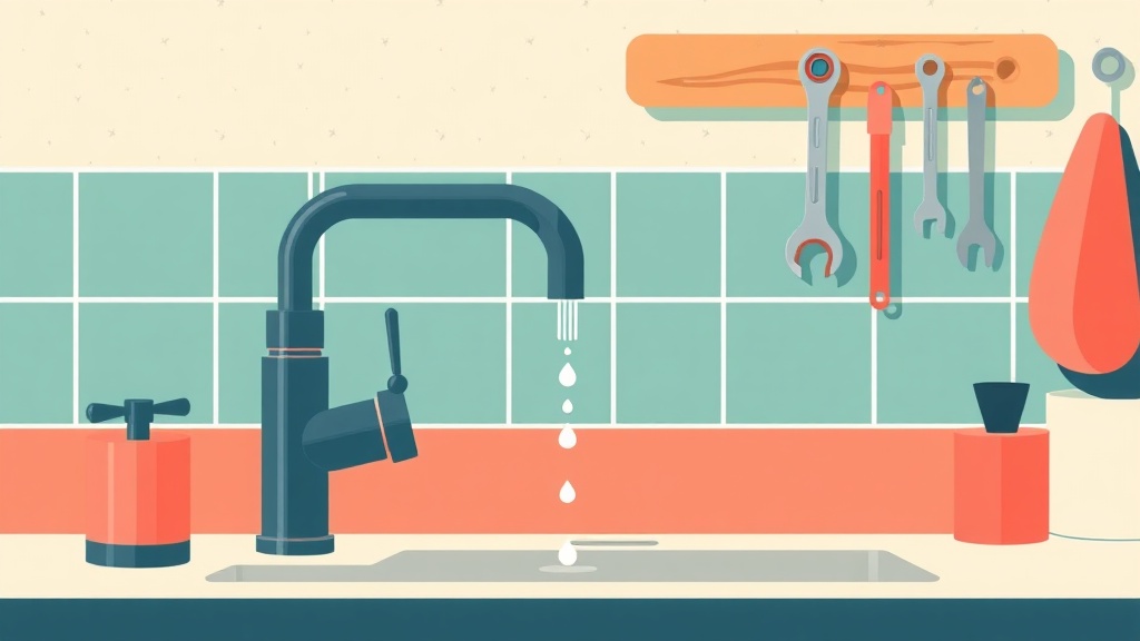 Robinet de lavabo qui bouge : le refixer par en dessous