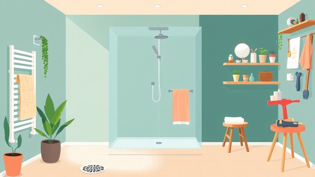 Salle de bain de 4 m² : aménagements malins