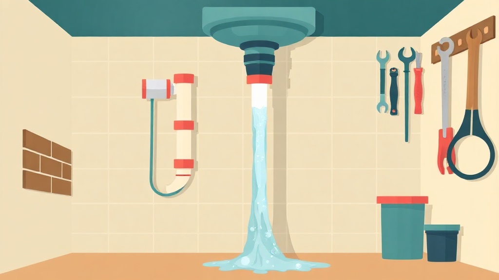Siphon qui fuit : joint, serrage ou remplacement ?