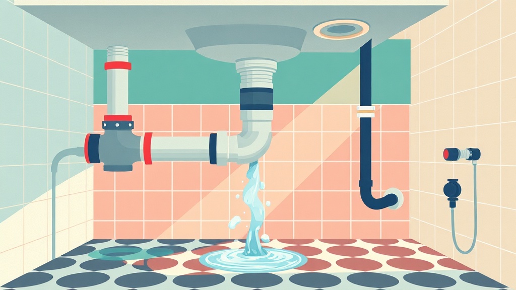 Siphon qui sent mauvais : garde d'eau et solutions