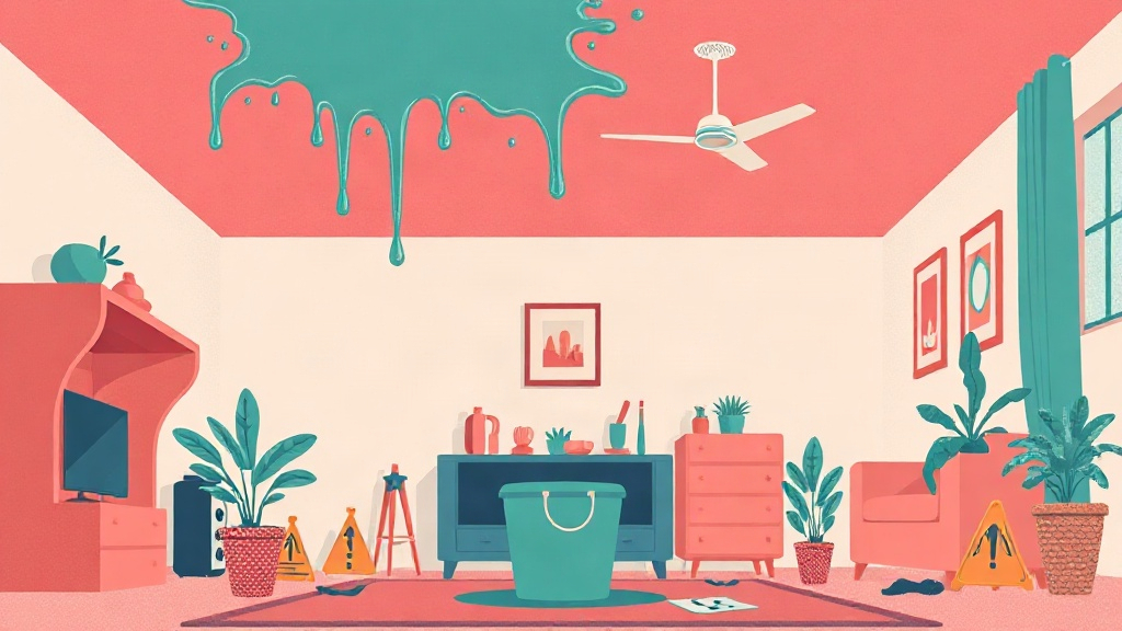 Illustration : dégât des eaux à Hasparren