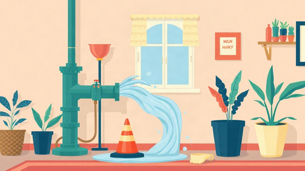Illustration : urgence plomberie à Montech
