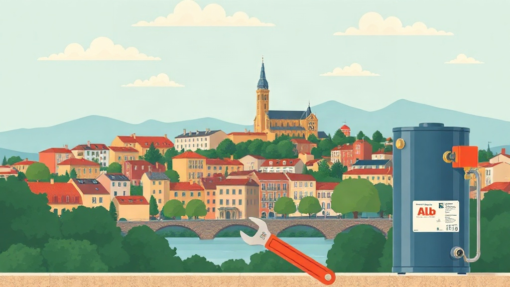 Plombier Albi : illustration de la ville (81000)