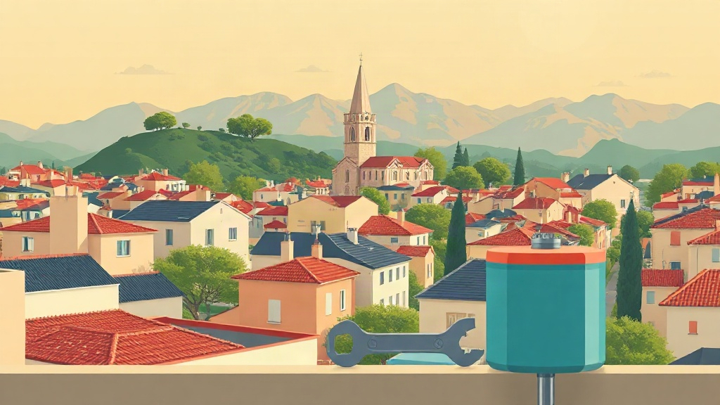 Plombier Alès : illustration de la ville (30100)