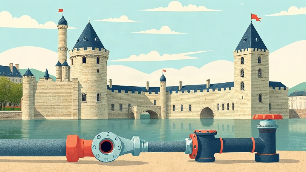 Plombier Angers : illustration de la ville (49000)