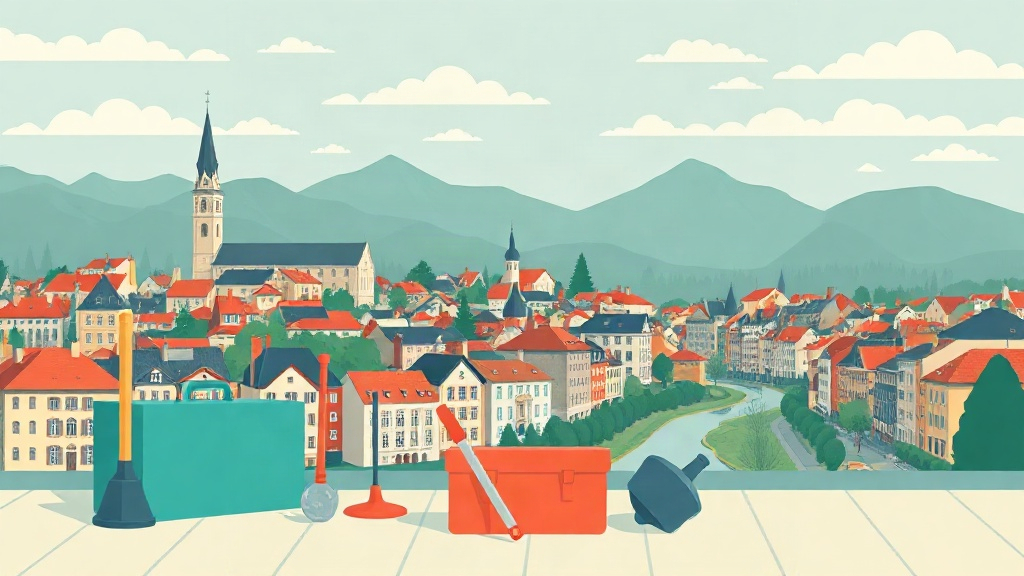 Plombier Annecy : illustration de la ville (74000)