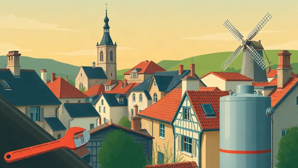 Plombier Auby : illustration de la ville (59950)