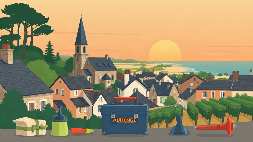 Plombier Audenge : illustration de la ville (33980)