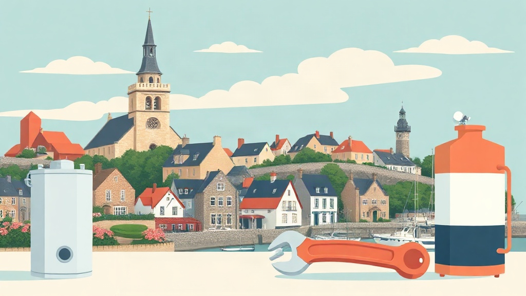 Plombier Auray : illustration de la ville (56400)