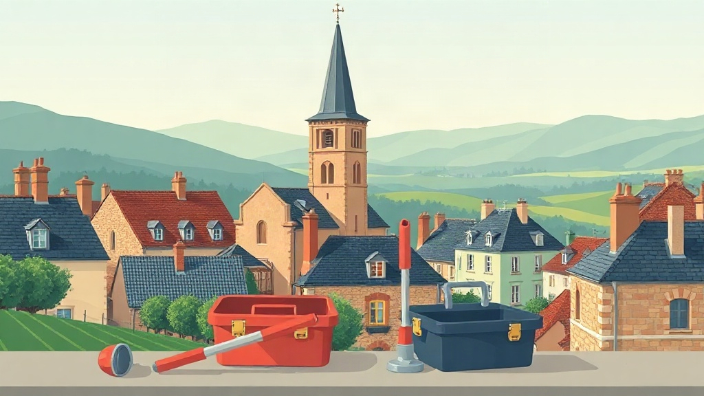 Plombier Autun : illustration de la ville (71400)