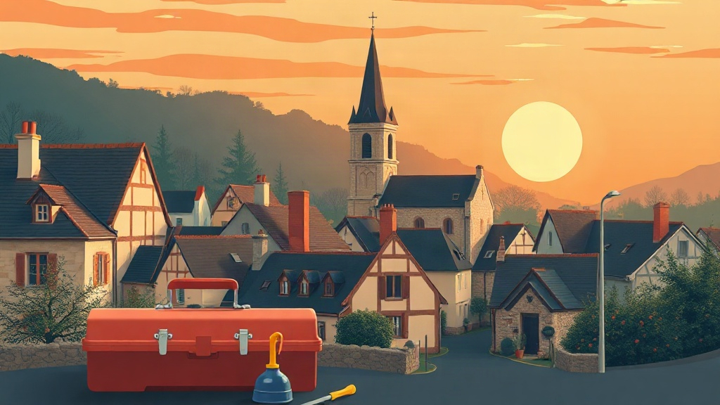 Plombier Avranches : illustration de la ville (50300)