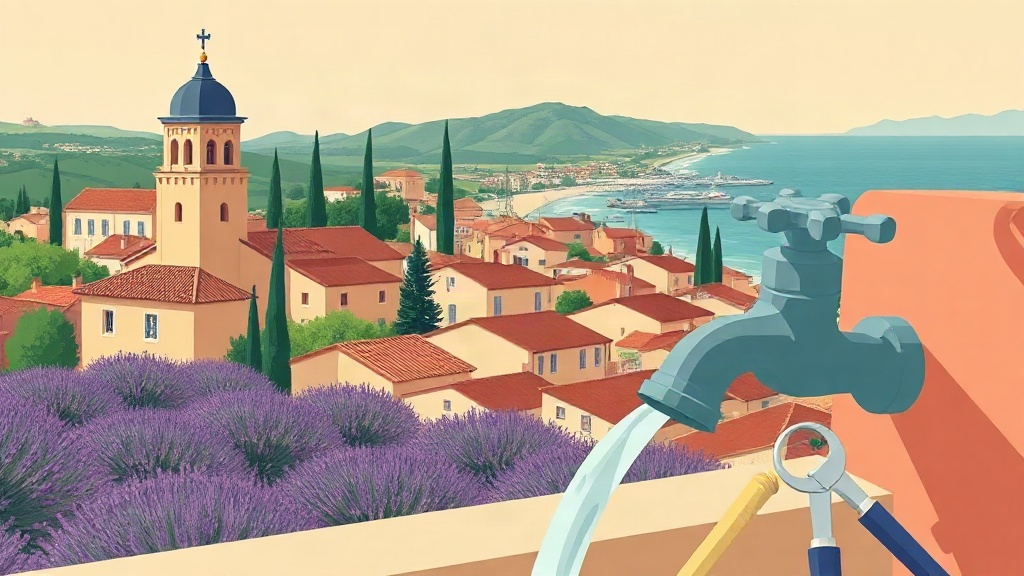 Plombier Bédarrides : illustration de la ville (84370)