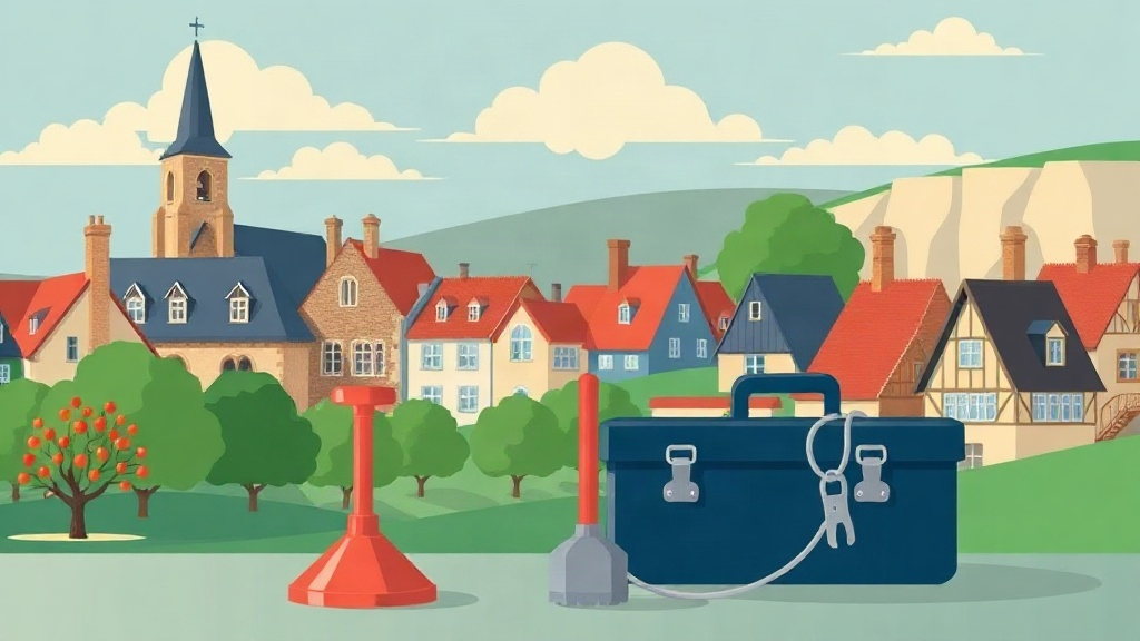 Plombier Bernay : illustration de la ville (27300)