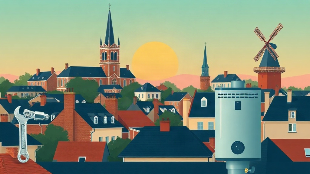 Plombier Béthune : illustration de la ville (62400)