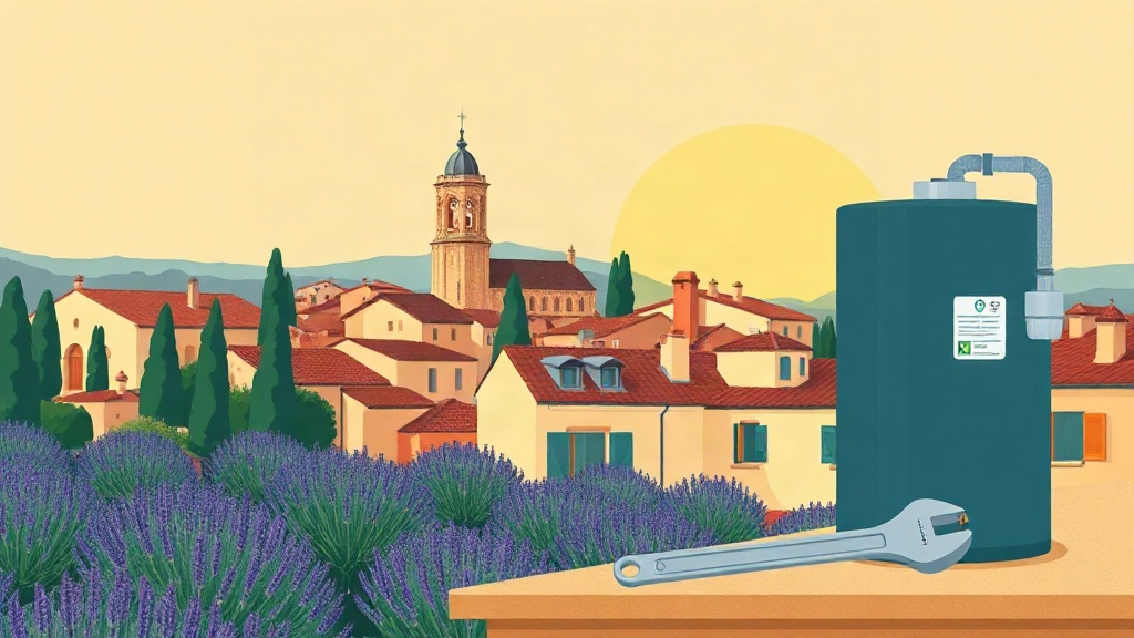 Plombier Bollène : illustration de la ville (84500)