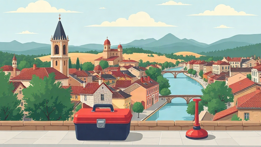 Plombier Bompas : illustration de la ville (66430)