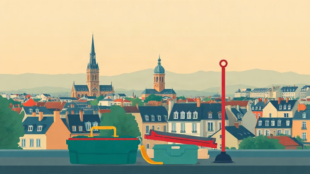 Plombier Bondy : illustration de la ville (93140)