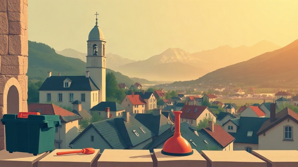 Plombier Bourg-lès-Valence : illustration de la ville (26500)