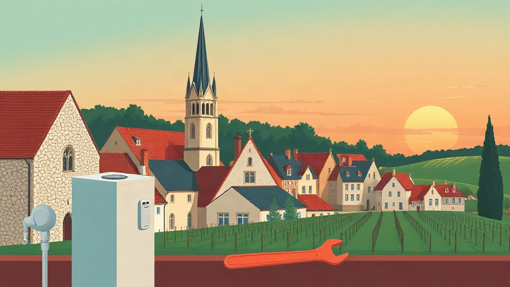 Plombier Bruges : illustration de la ville (33520)