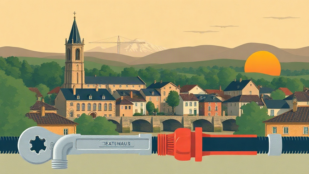 Plombier Cahors : illustration de la ville (46000)