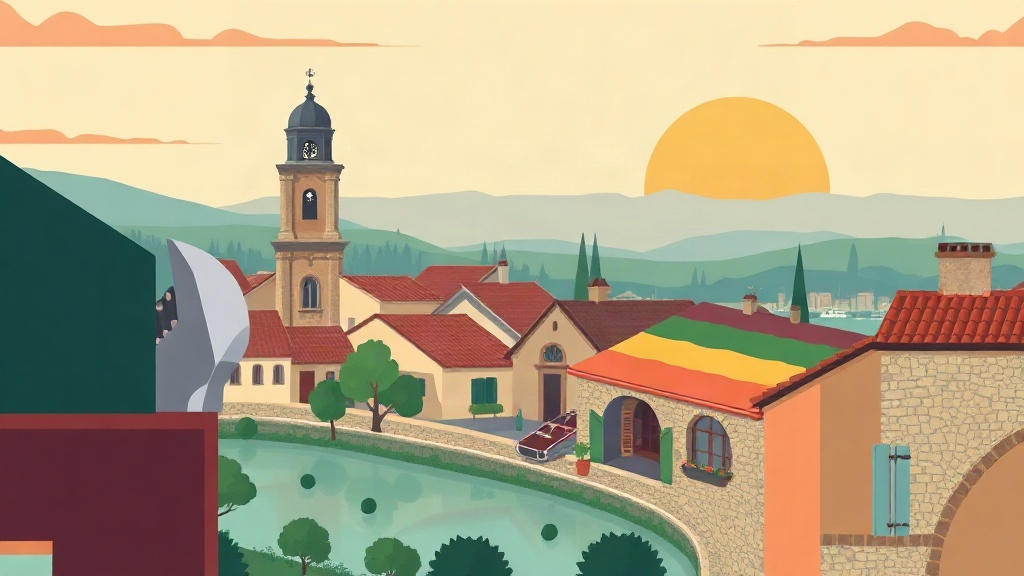 Plombier Calvisson : illustration de la ville (30420)