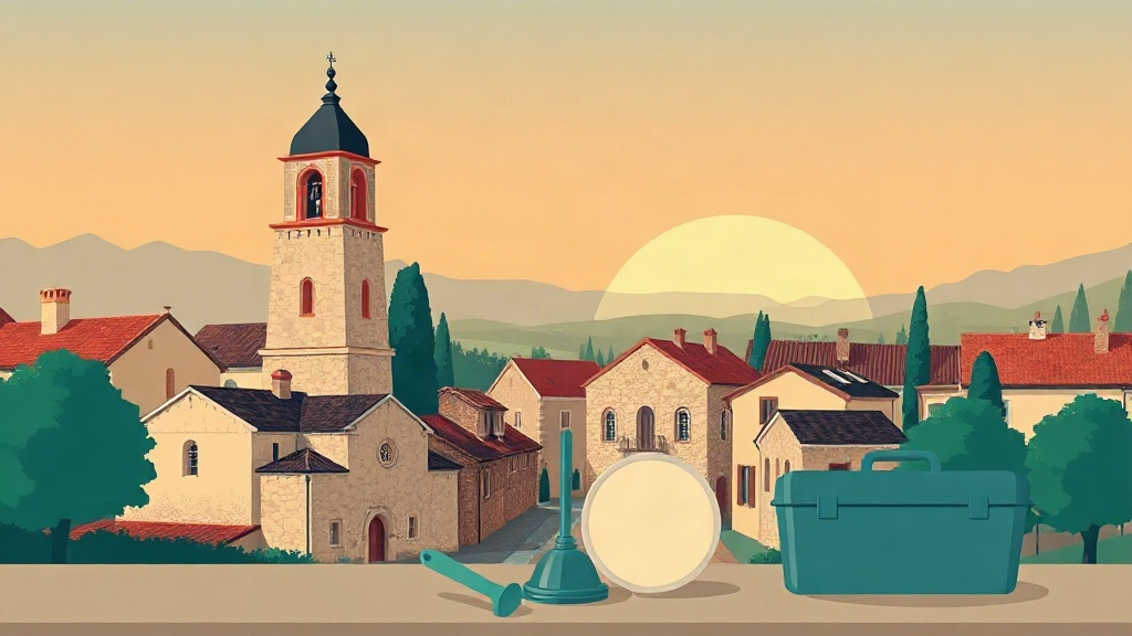 Plombier Castelginest : illustration de la ville (31780)