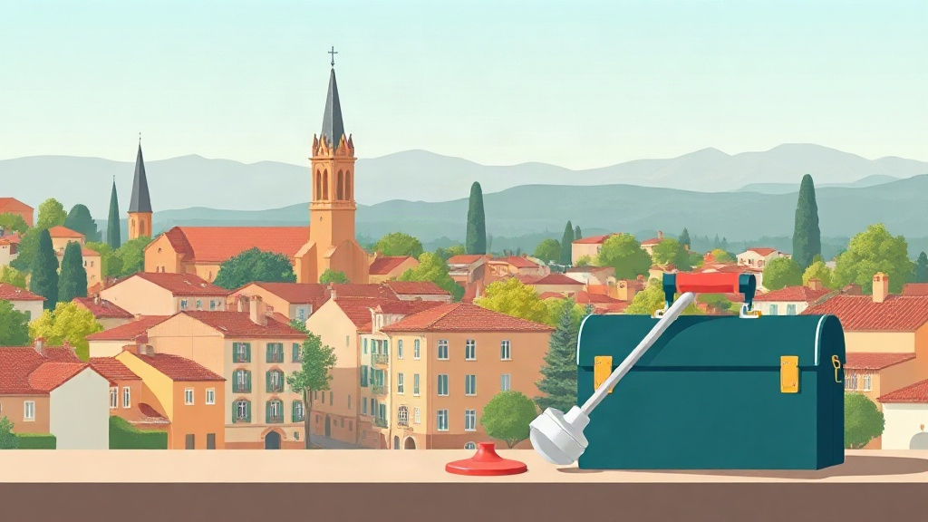 Plombier Castres : illustration de la ville (81100)