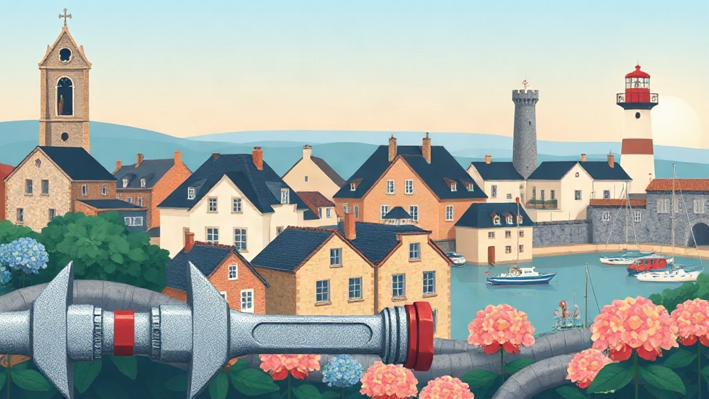 Plombier Caudan : illustration de la ville (56850)