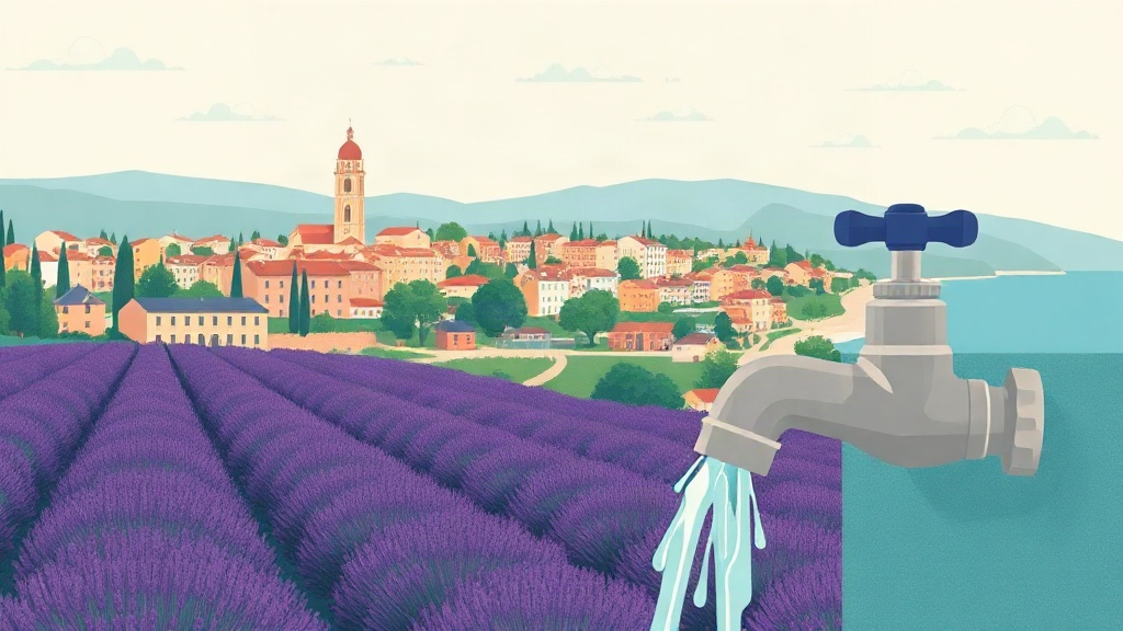 Plombier Cavaillon : illustration de la ville (84300)