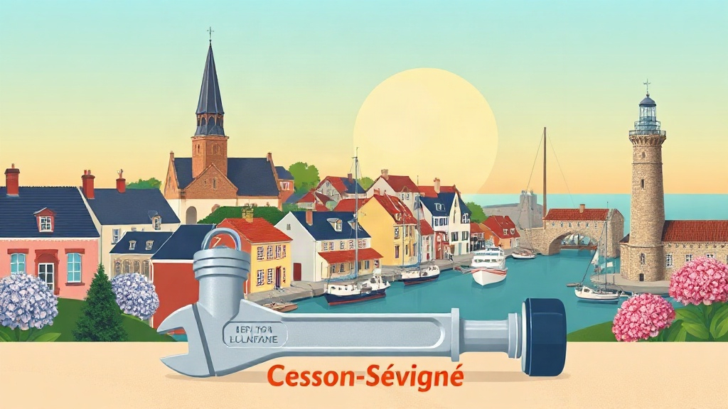 Plombier Cesson-Sévigné : illustration de la ville (35510)